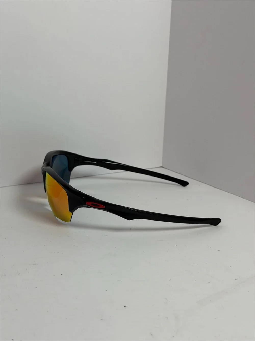 Oakley Flak Beta Black Frame Red Mirrored Lenses Sunglasses Rehab